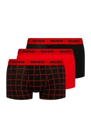 Black HUGO BOSS Three-pack Of Waistbstretch Cotton Men's Underwear | 2605ZJNKE