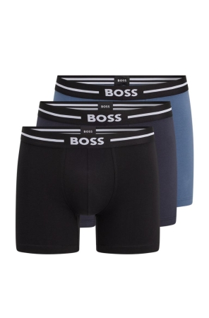 Multicolor HUGO BOSS Three-pack Of Stretch-cotton Men's Underwear | 6574YFRTG