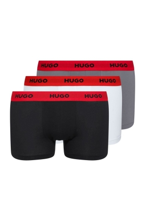 Multicolor HUGO BOSS Three-pack Of Waistbstretch Cotton Men's Underwear | 2403YMOZP